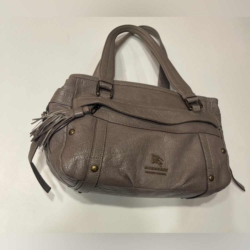 Burberry leather bag - Picture 1 of 14